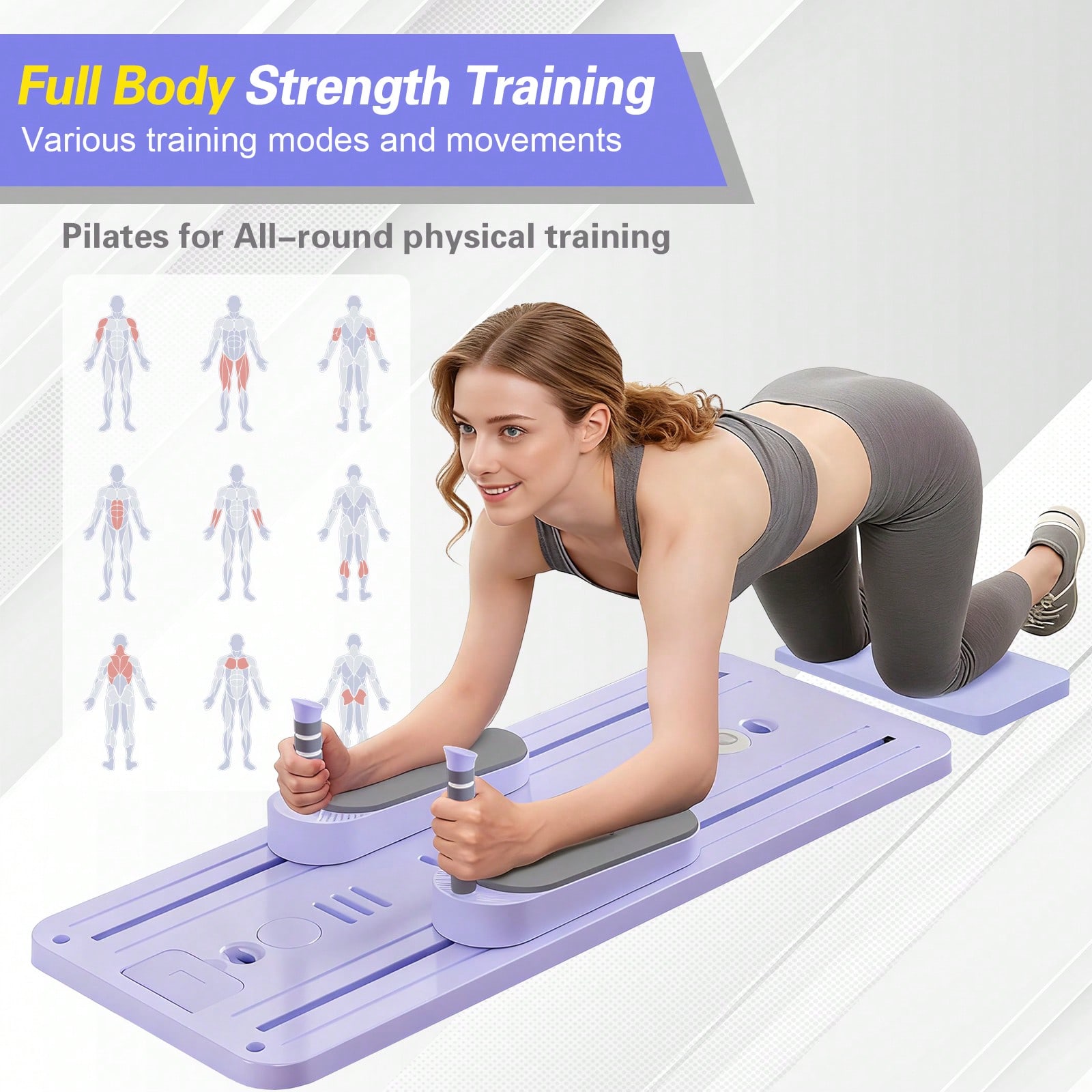 Pilates Reformer With Bar, Pil - Fitness Equipment review and price
