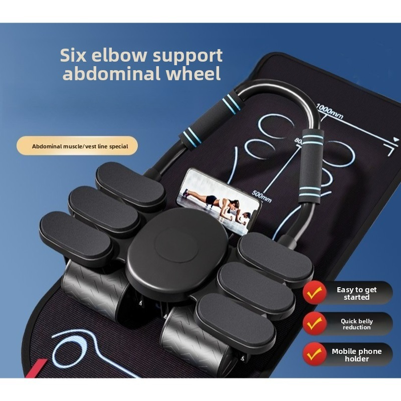 Four Wheel Six Elbow Abdominal - Ab Roller Wheel With Elbow Support review and price