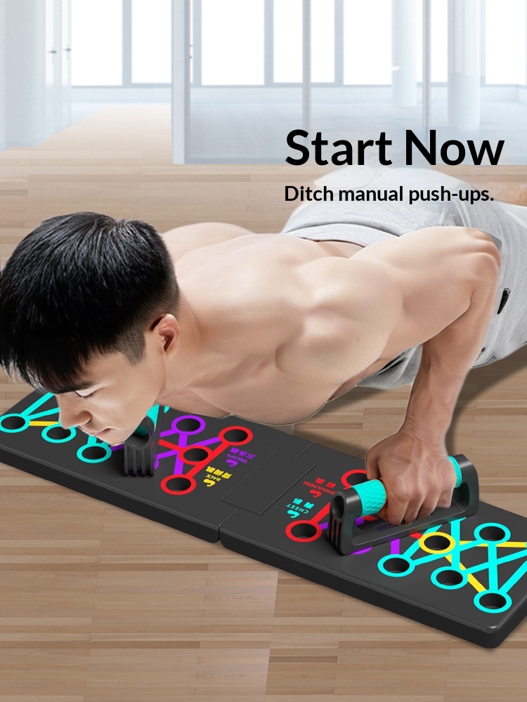 Push-up Training Board Stand N - Push Up Board Foldable Multi Function review and price
