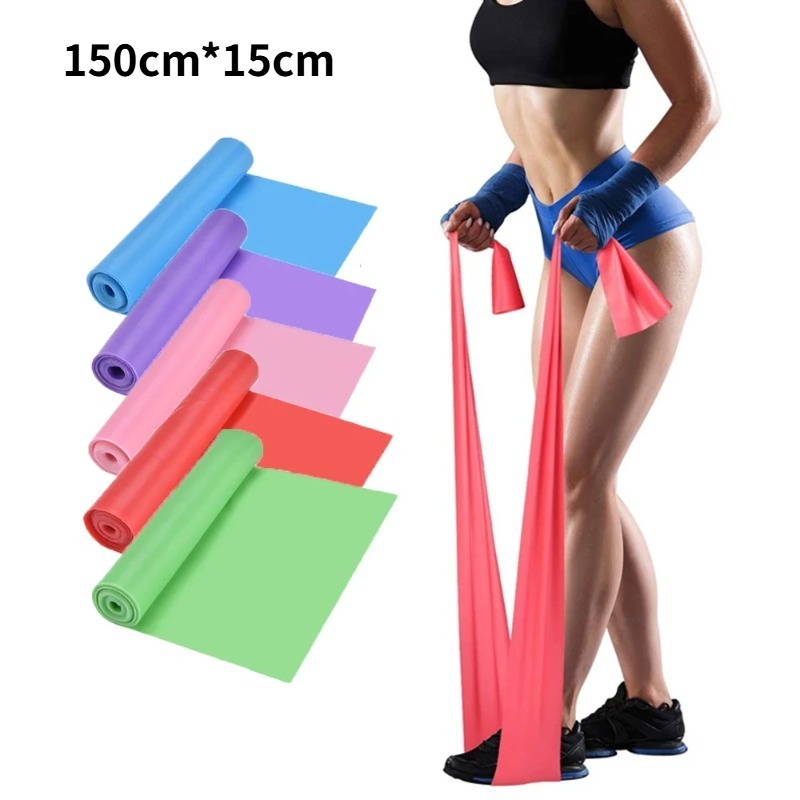 Natural Latex Resistance Bands - Pilates Bar Kit With Resistance Bands review and price