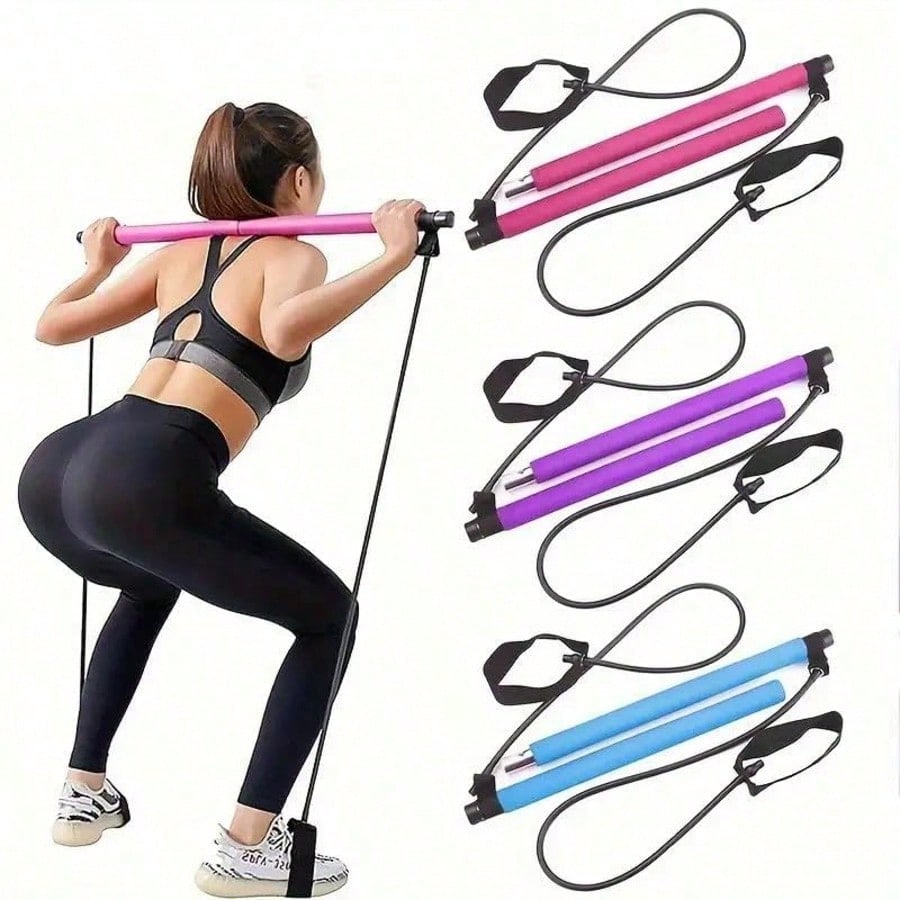 Pilates Bar Kit with Resistanc - Pilates Bar Kit With Resistance Bands review and price