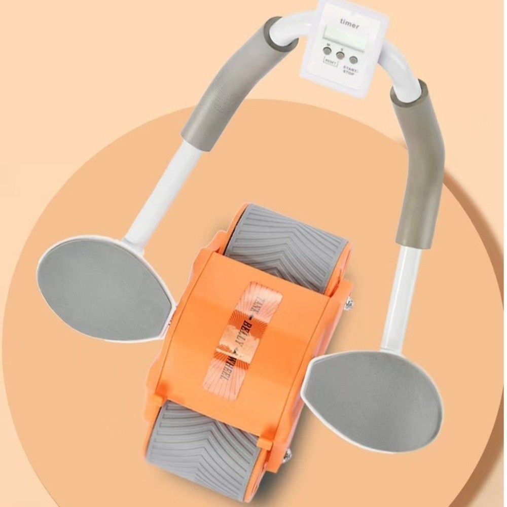 Steel ABS Automatic Rebound Ab - Ab Roller Wheel With Elbow Support review and price