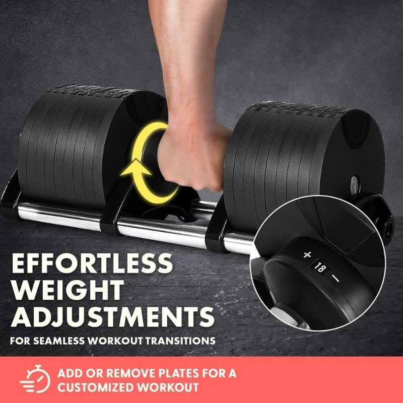Large Fitness Equipment 70 Lbs - Adjustable Dumbbell Pair 40Kg review and price