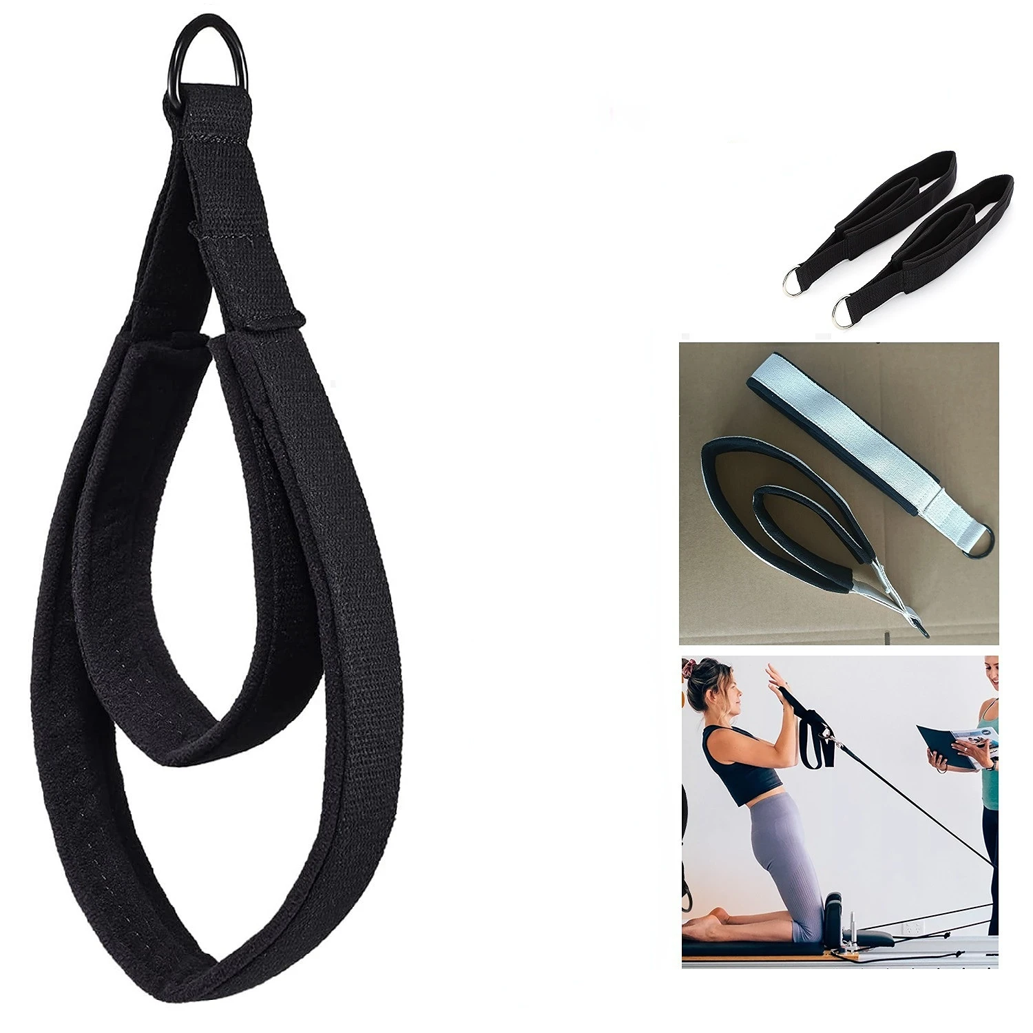 Double Ring Elastic Yoga Pilat - Pilates Bar Kit With Resistance Bands review and price