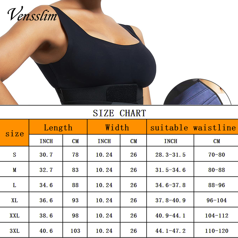 Vensslim Waist Trainer Cincher - Sweat Waist Trainer Belt Neoprene review and price