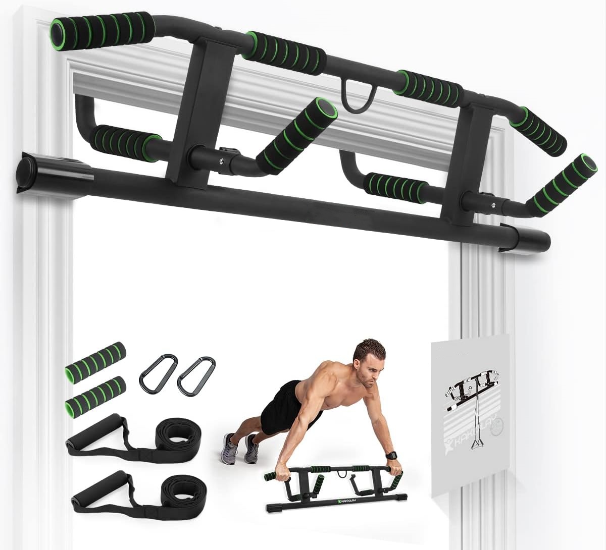 Wellshow Sport Doorway Pull up - Door Pull Up Bar No Screw review and price