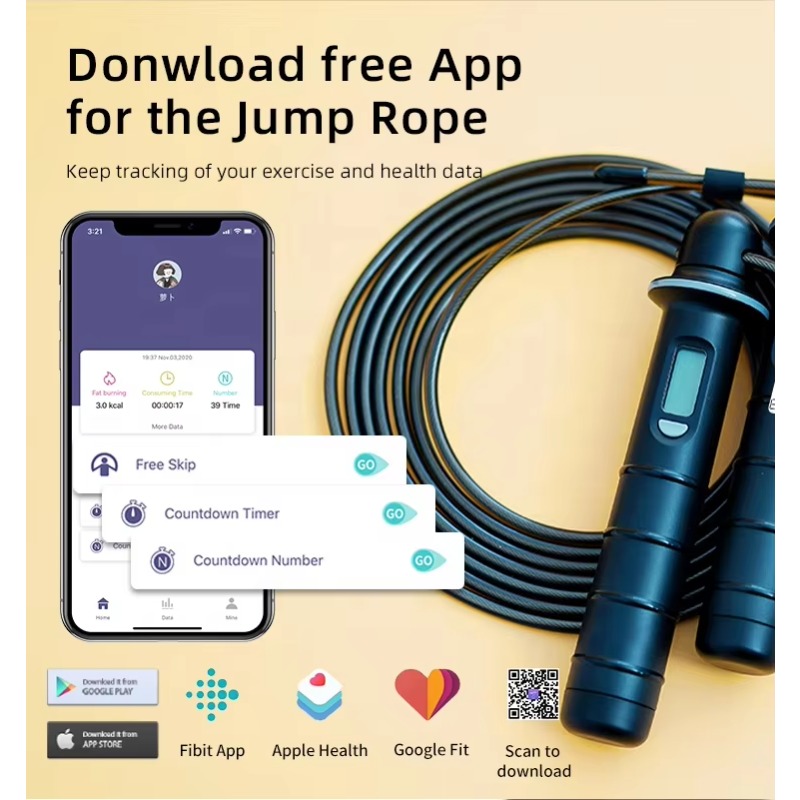 Hot Sale Wholesale Calorie Cou - Smart Jump Rope Digital Counter review and price
