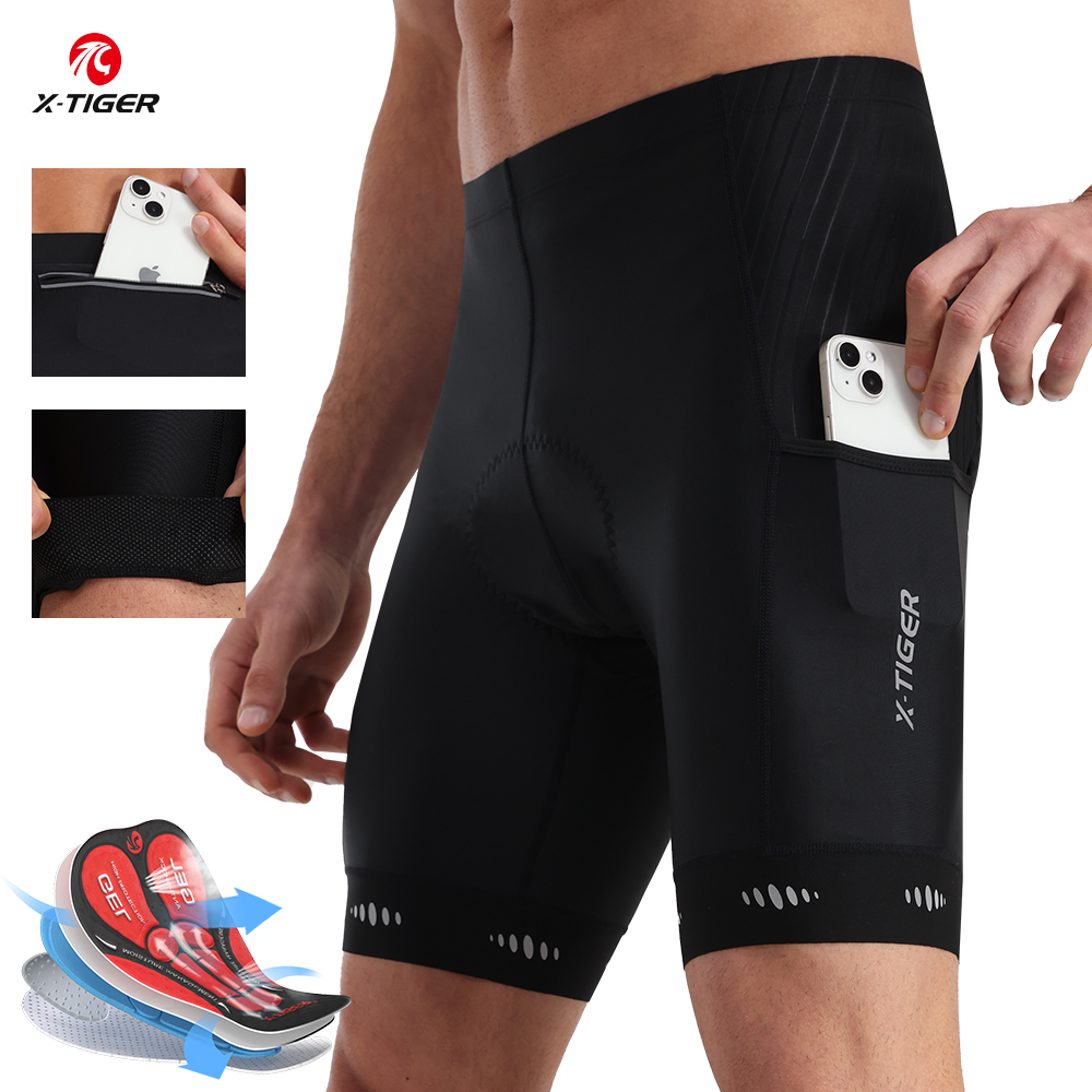 X-TIGER Men Cycling Shorts wit - Padded Cycling Shorts 5D Gel review and price