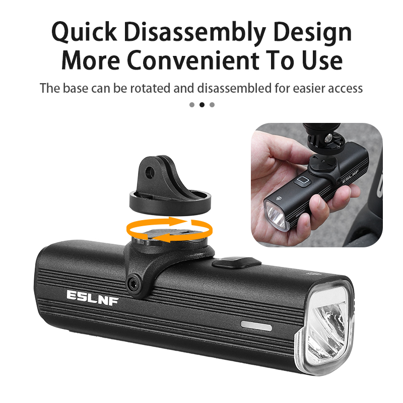 ESLNF Bicycle Front Light 1000 - Rechargeable Bicycle Headlight 1000 Lumen review and price