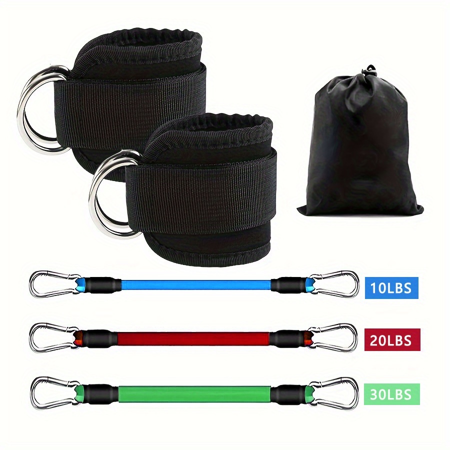 5Pcs Ankle Resistance Bands,An - Pilates Bar Kit With Resistance Bands review and price