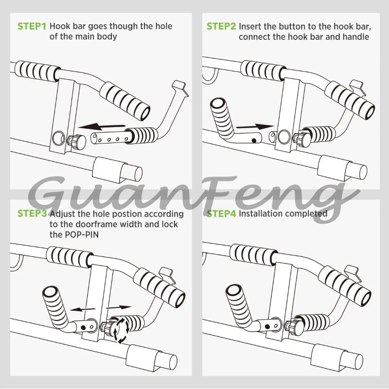 Door Frame No‑Screw Pull‑Up Ch - Door Pull Up Bar No Screw review and price