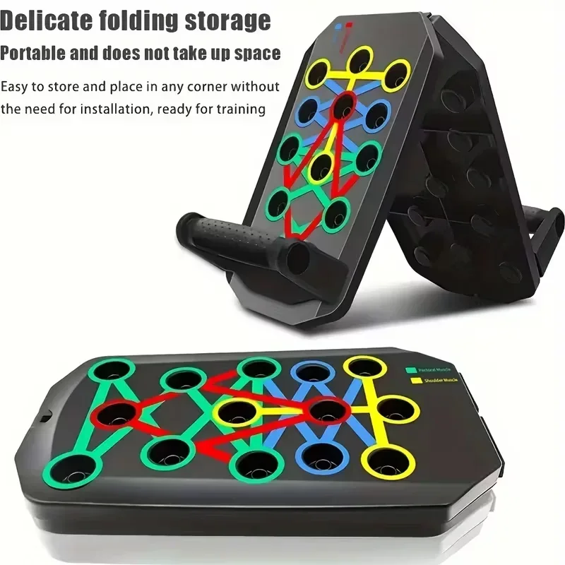 Push-up Board Set Portable Mul - Push Up Board Foldable Multi Function review and price