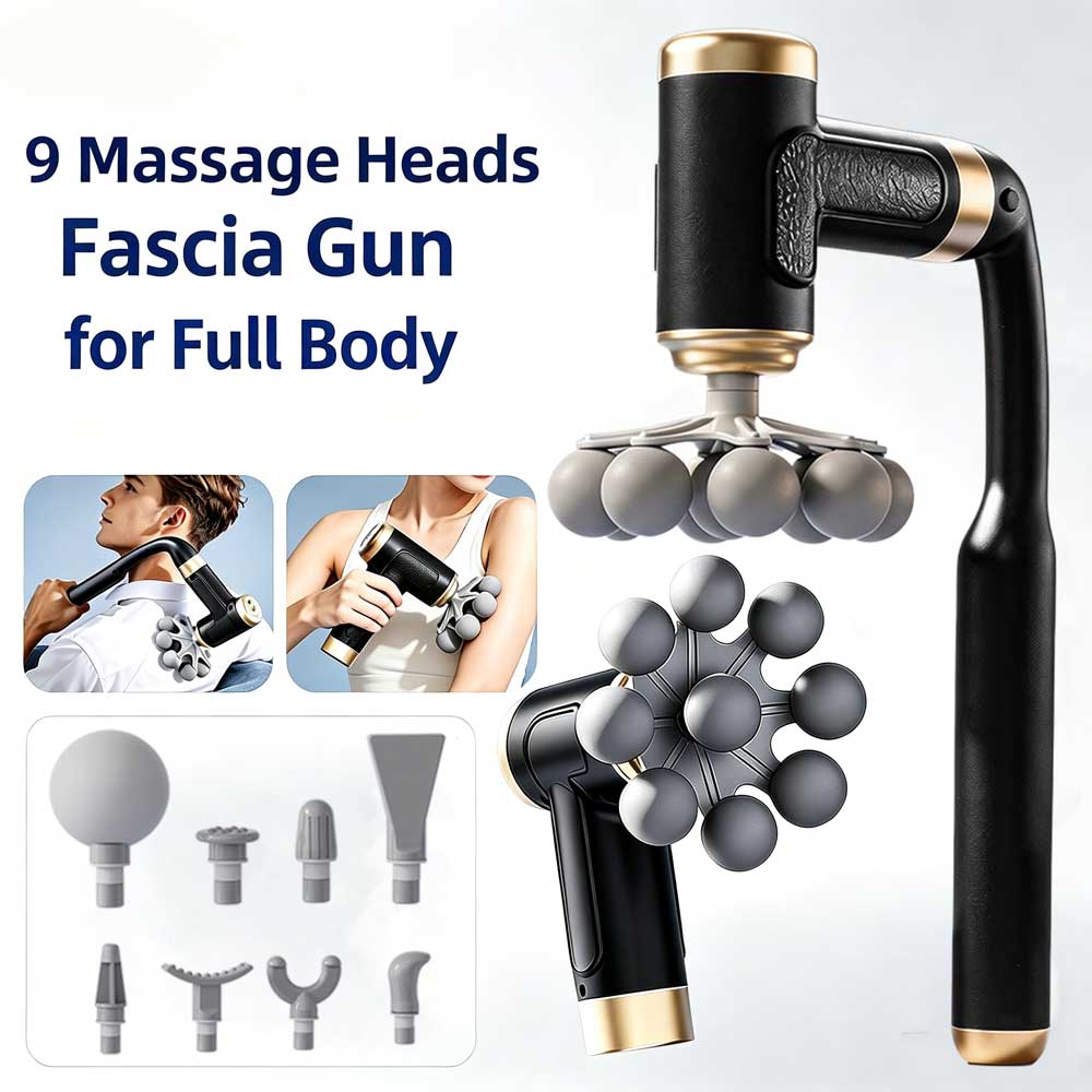 2-in-1 Long&Short Handle Fasci - Electric Massage Gun Deep Tissue review and price