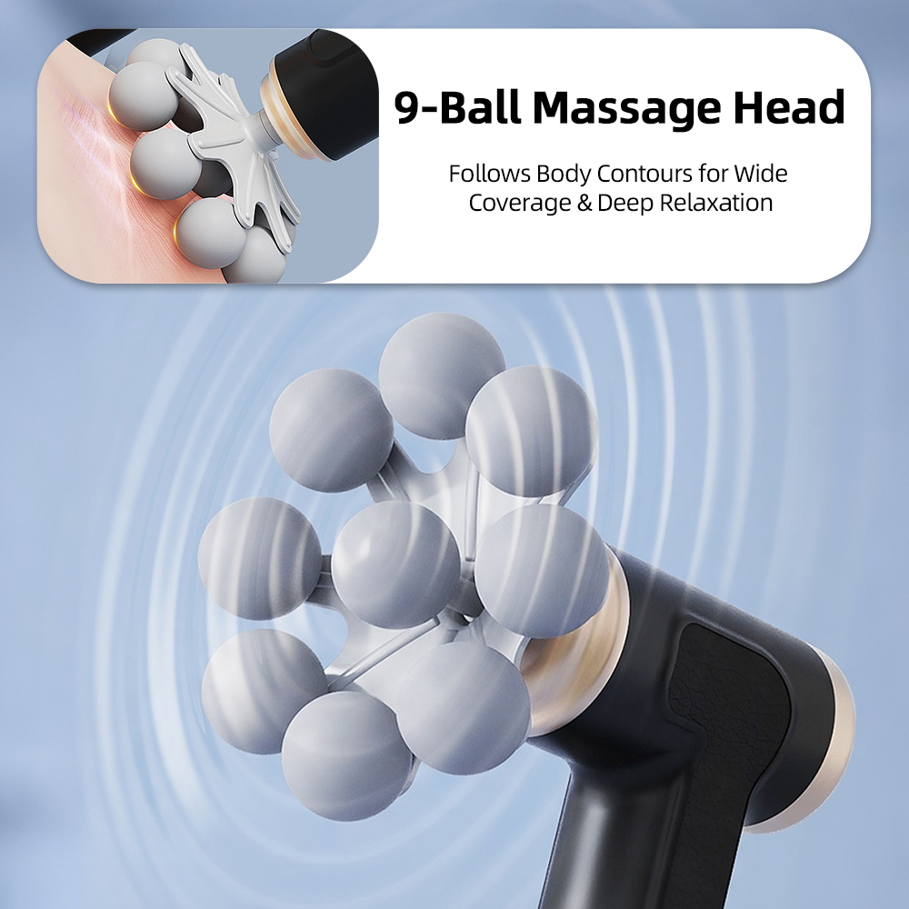 2-in-1 Long&Short Handle Fasci - Electric Massage Gun Deep Tissue review and price