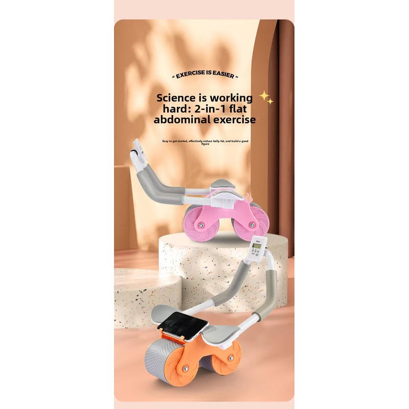 Auto Rebound Ab Roller Wheel w - Ab Roller Wheel With Elbow Support review and price