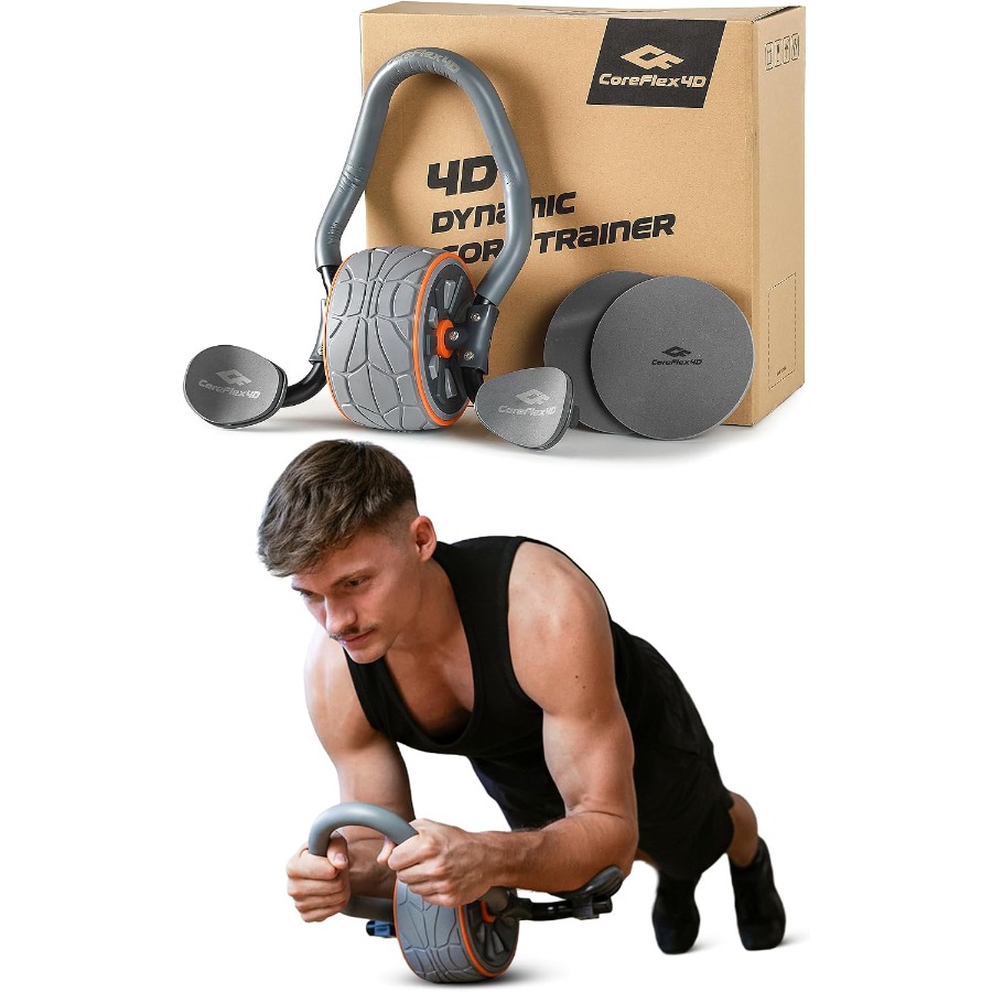 CoreFlex4D Ab Roller Wheel wit - Ab Roller Wheel With Elbow Support review and price