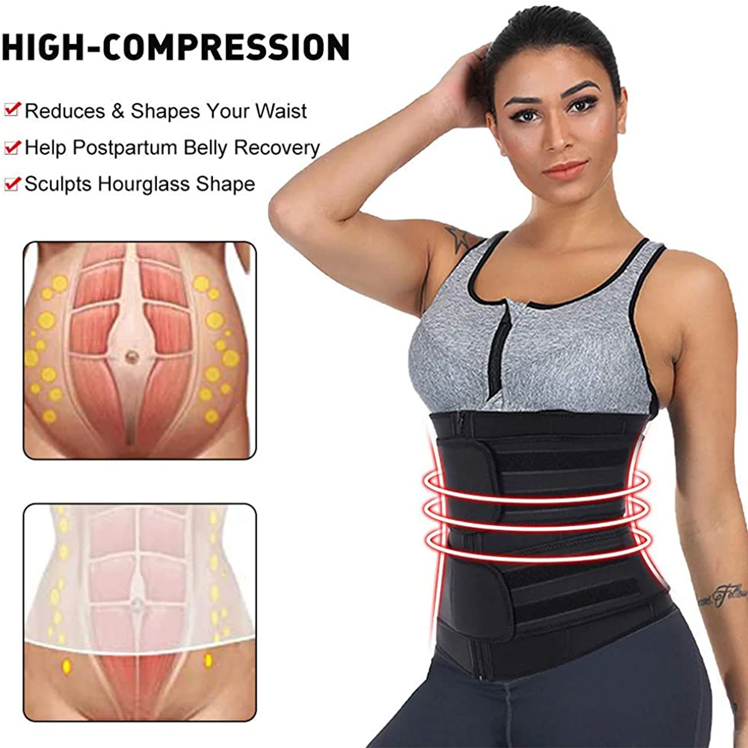 Neopren Waist Trainer Workout  - Sweat Waist Trainer Belt Neoprene review and price