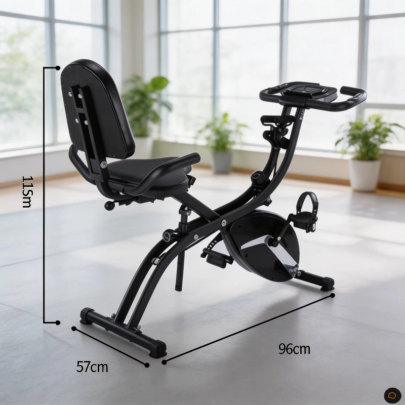 Home Fitness Folding Exercise  - Exercise Bike Magnetic Resistance review and price