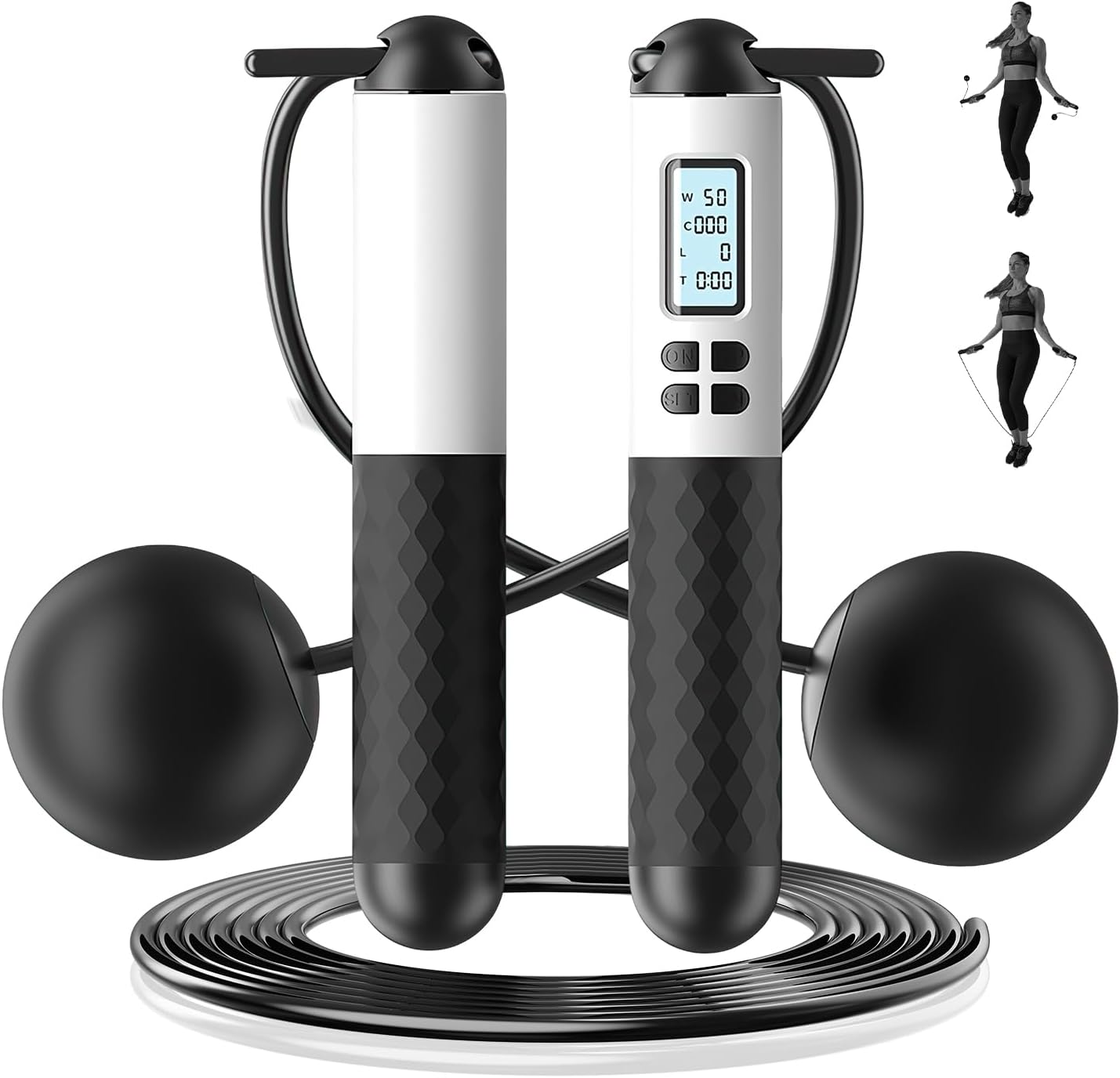 6cm Cordless Skipping Rope Wit - Smart Jump Rope Digital Counter review and price