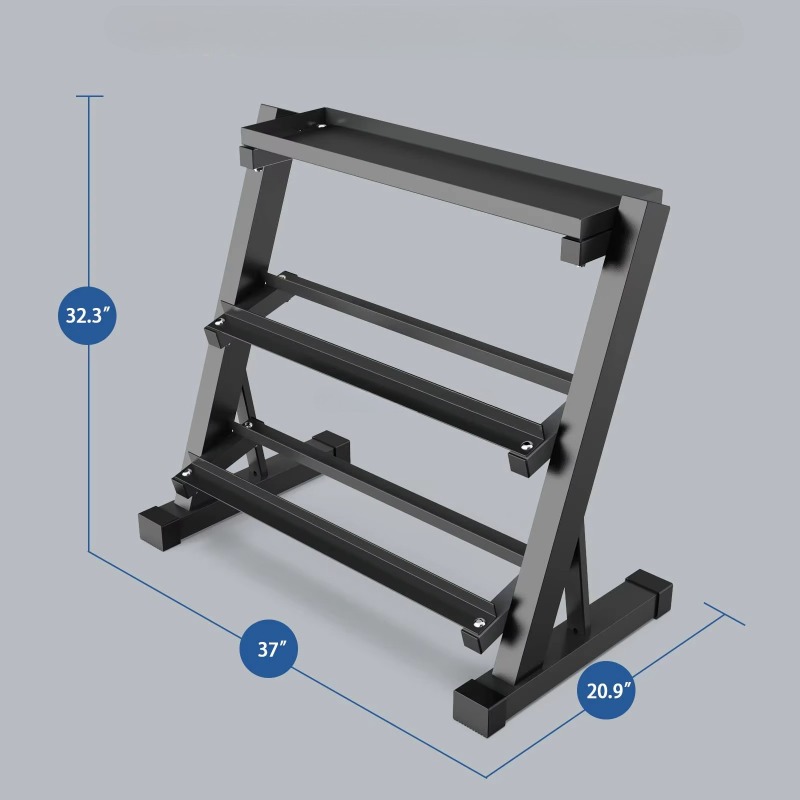 3-Tier Dumbbell Storage Rack 8 - Fitness Equipment review and price