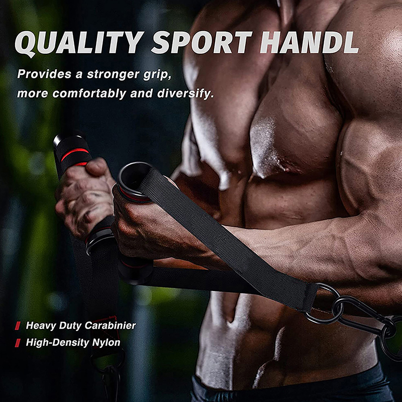 Heavy Duty Cable Machine Handl - Resistance Bands Set With Handles review and price