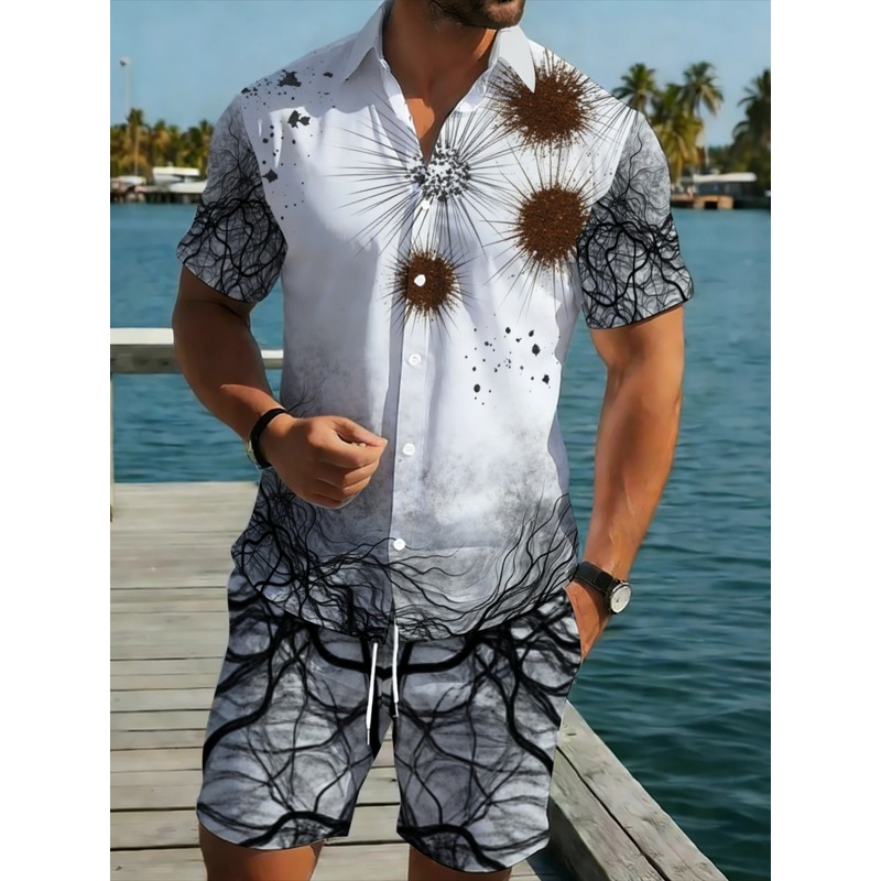 Premium Men's Printed Shirt Sh - Hiking review and price