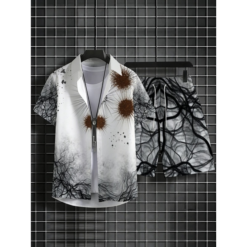 Premium Men's Printed Shirt Sh - Hiking review and price