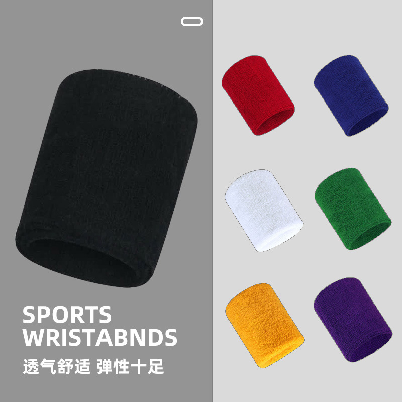 1 Pair Cotton Elastic Wristban - Wrist Wraps Weightlifting Support review and price