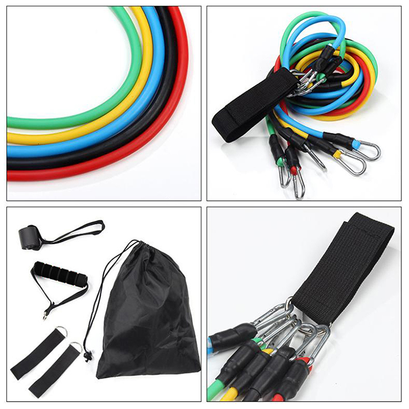 New 11PCS Set Muscle Training  - Resistance Bands Set With Handles review and price