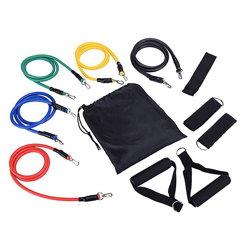 New 11PCS Set Muscle Training  - Resistance Bands Set With Handles review and price
