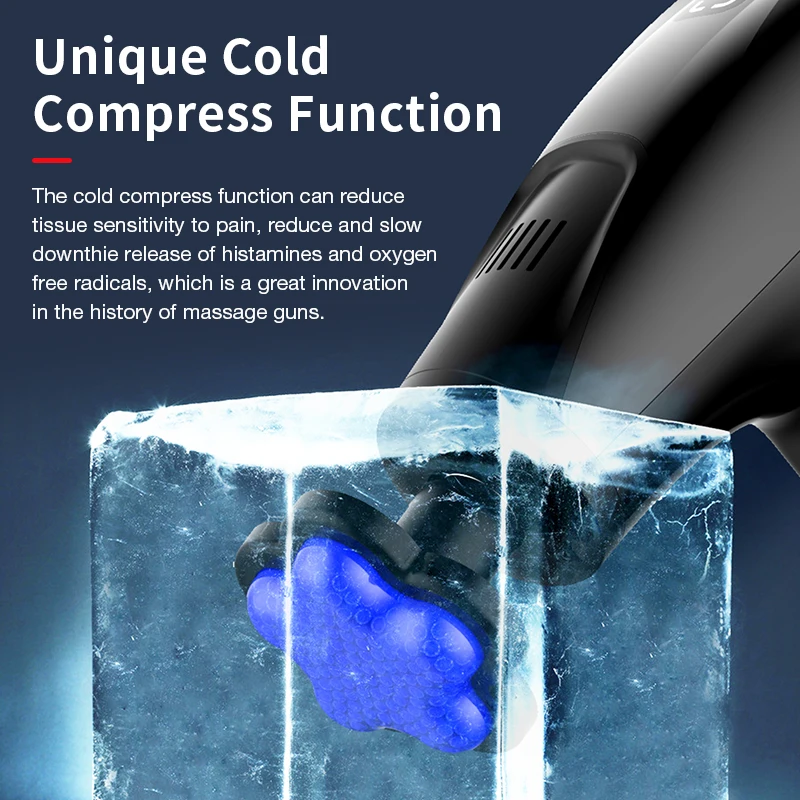 New Cold Compress Massage Gun  - Electric Massage Gun Deep Tissue review and price