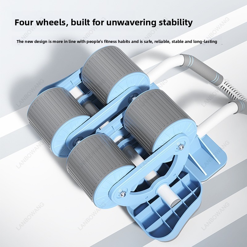 Smart 4 Wheels Auto Rebound Ab - Ab Roller Wheel With Elbow Support review and price