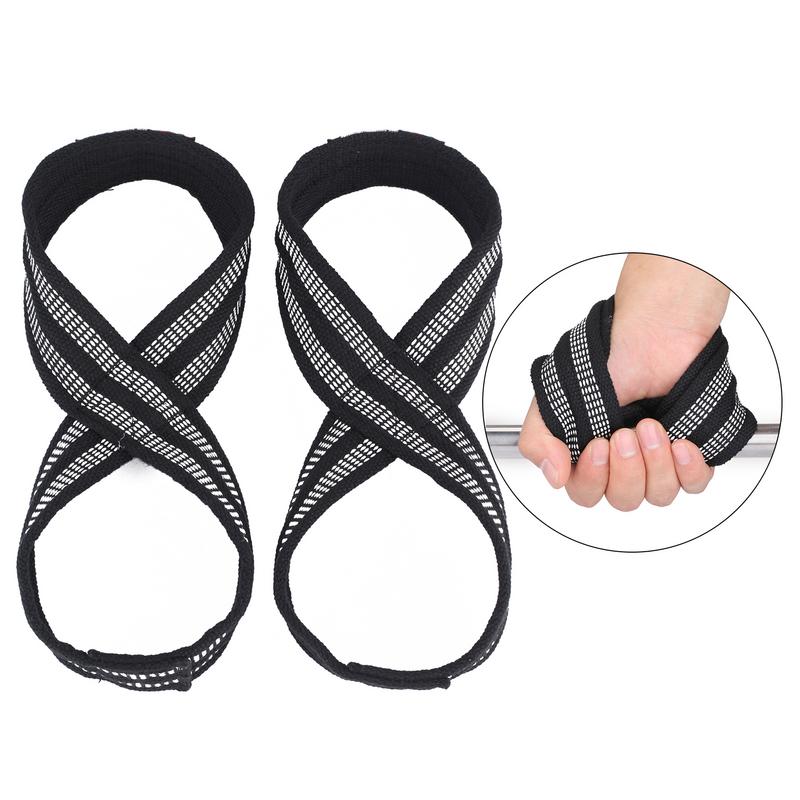 1 Pair Figure 8 Weight Lifting - Wrist Wraps Weightlifting Support review and price
