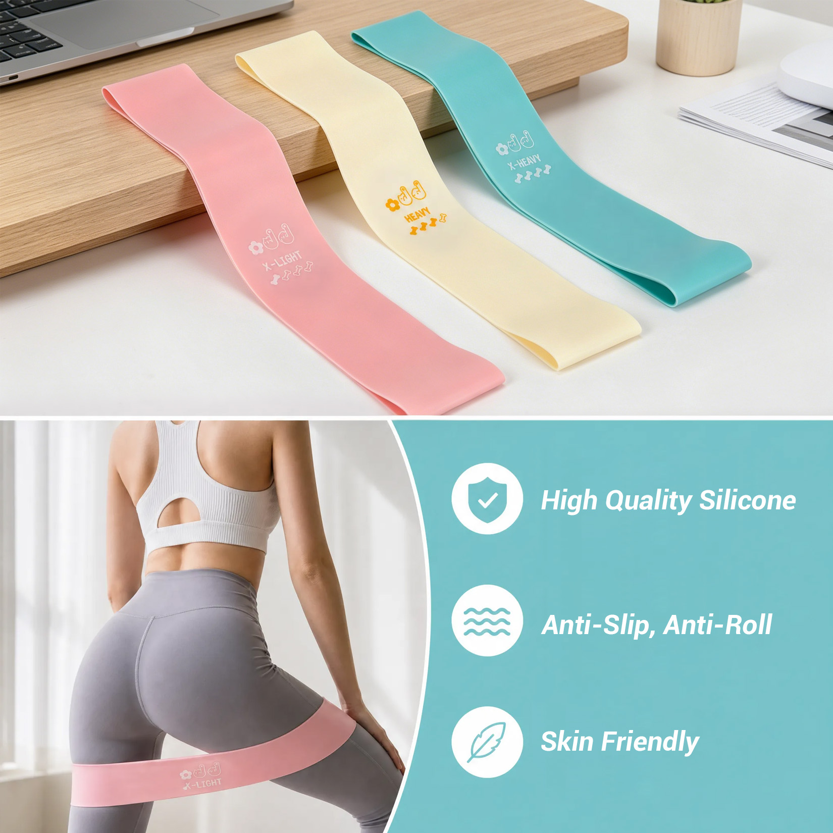 Pilates Training Set, 6-in-1 P - Pilates Bar Kit With Resistance Bands review and price