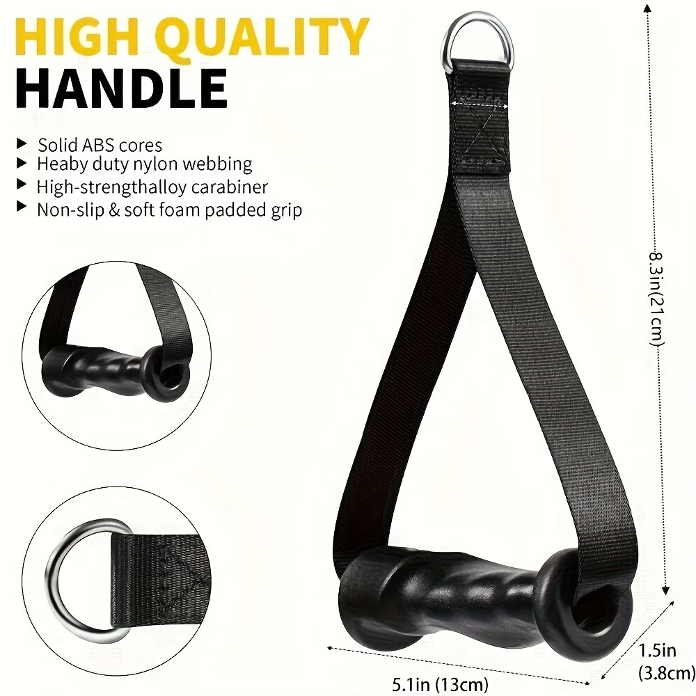 1Pair Ergonomic Exercise Handl - Resistance Bands Set With Handles review and price