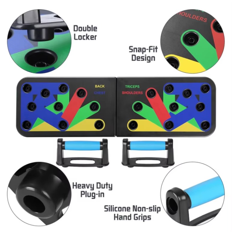 9-in-1 Foldable Push-Up Rack B - Push Up Board Foldable Multi Function review and price