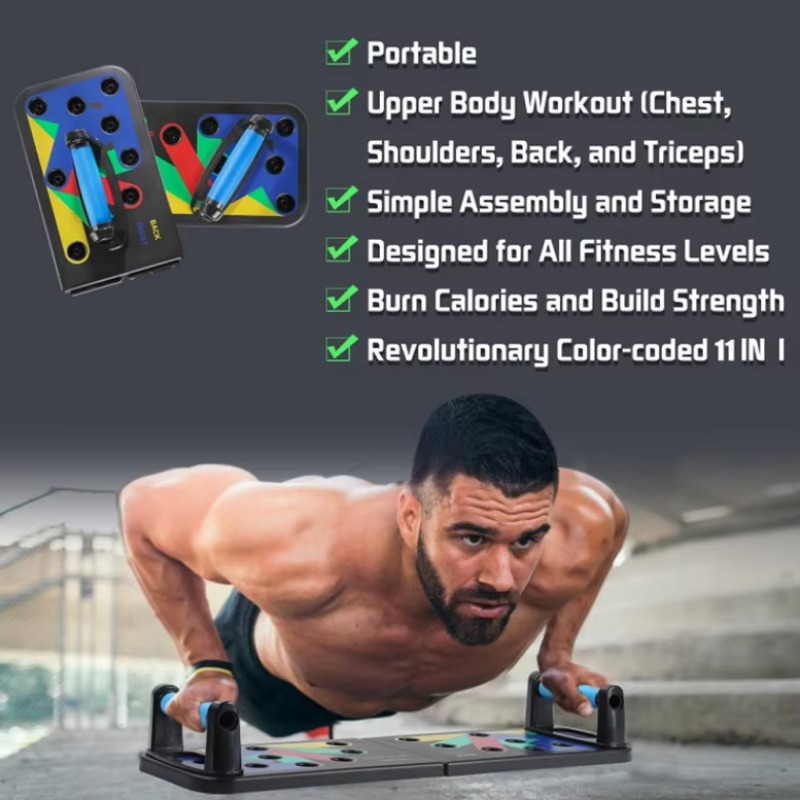9-in-1 Foldable Push-Up Rack B - Push Up Board Foldable Multi Function review and price