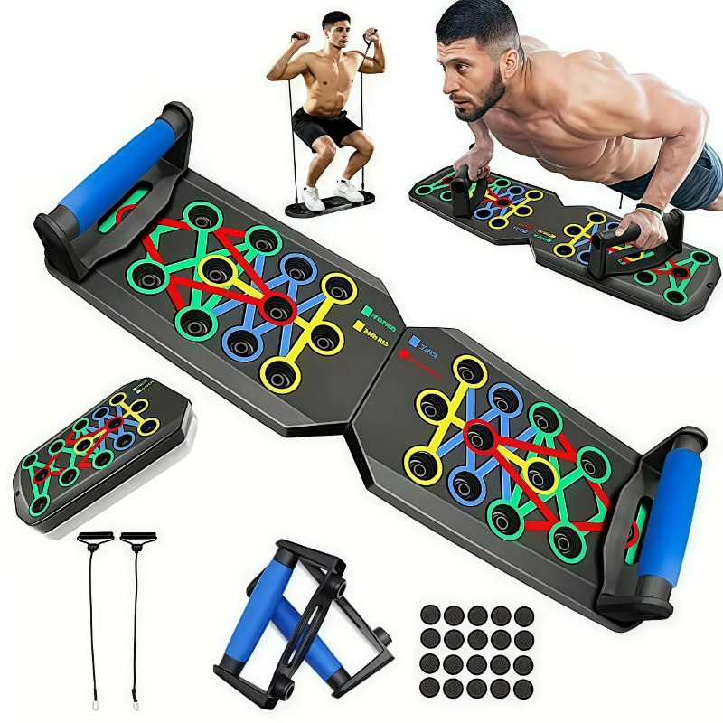 Foldable Push Up Board with Re - Push Up Board Foldable Multi Function review and price