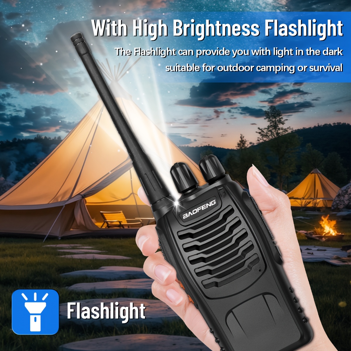 Baofeng Long Range Walkie Talk - Hiking review and price