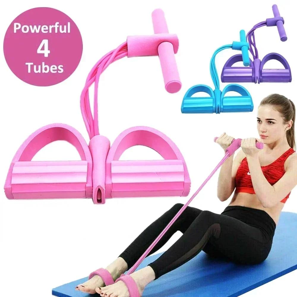 4/6 Level Resistance Band Elas - Pilates Bar Kit With Resistance Bands review and price